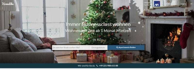 © thehomelike.com Homelike startet zunächst in Wien und soll in weiterer Folge auch auf andere österreichische Städte ausgeweitet werden.