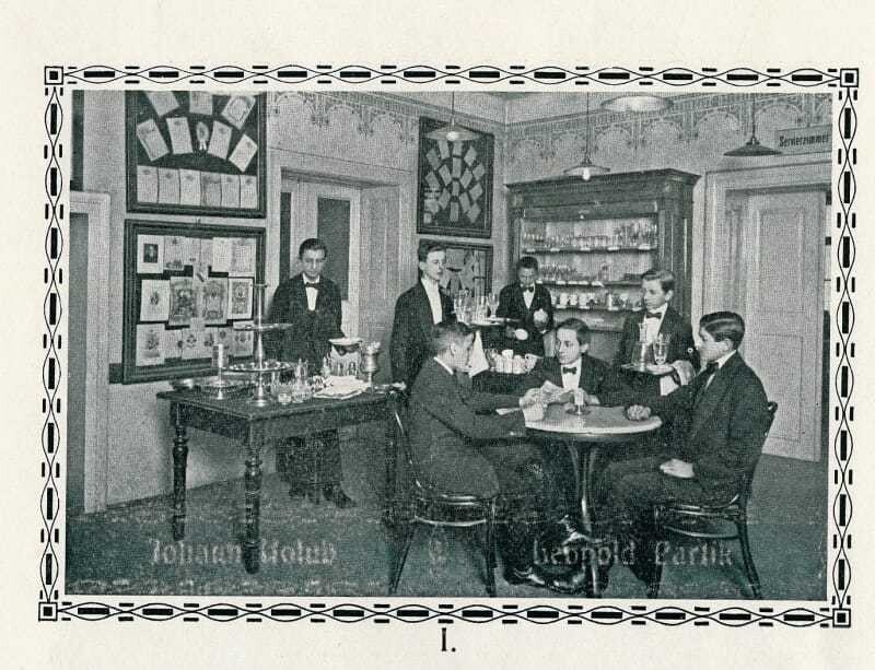 © GAFA Fortbildungsschulen der Genossenschaften, ca 1914.