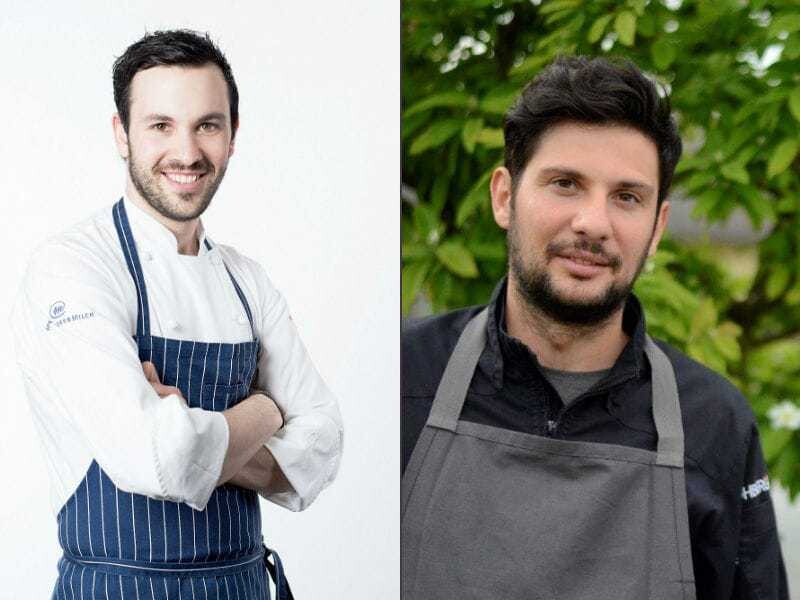 Kevin Micheli (li.) und Stefan Csar treten gegeneinander im Österreich-Finale des Bocuse d´Or an.