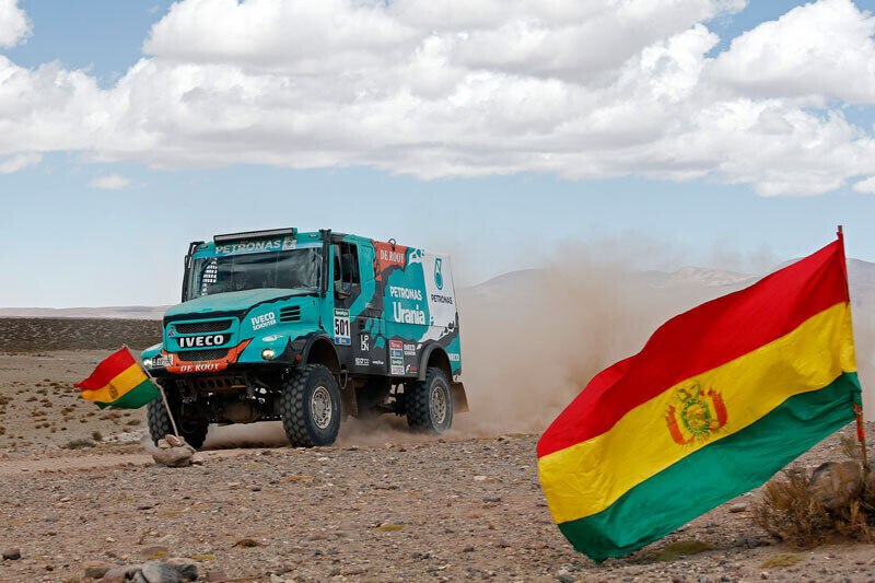 © Iveco Dakar 2016: Gerard De Rooy ließ diesmal den Konkurrenten auf Kamaz und MAN keine Chance.