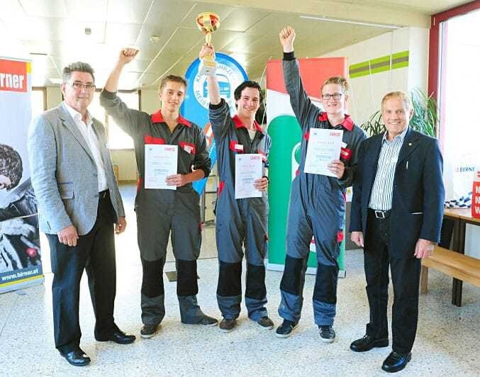 © WKK Walter Aichwalder, Marcel Ressler, Maximilian Bugl, Harald Streit, Hubert Stoff (v.l.)