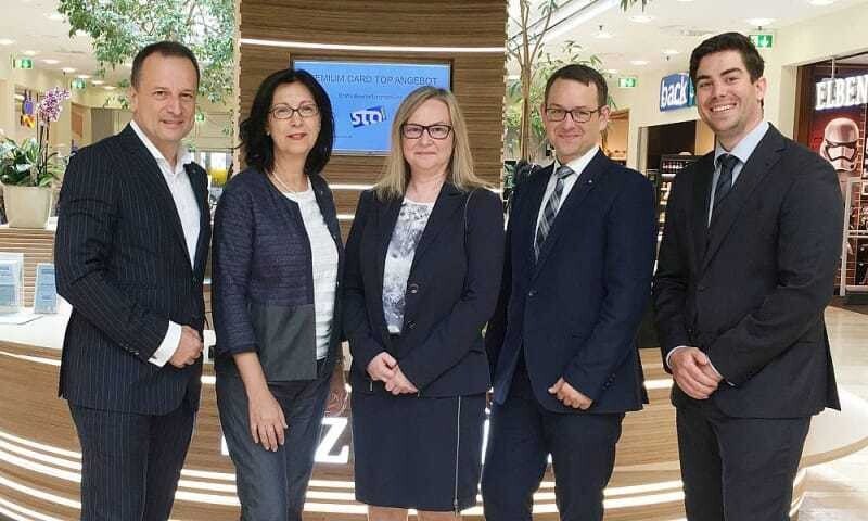 v.l.: Martin Lachout, Renate Wimmer, Dorit Dubsky, Philipp Pratl, Patrick Verwilligen.