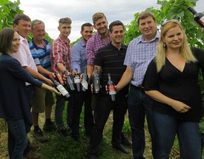 Lutzmannsburger Winzer laden zum Internationalen Rotweinerlebnis.