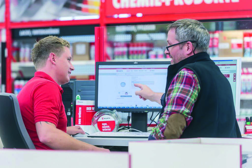 Würth investiert in e-Business-Lösungen.