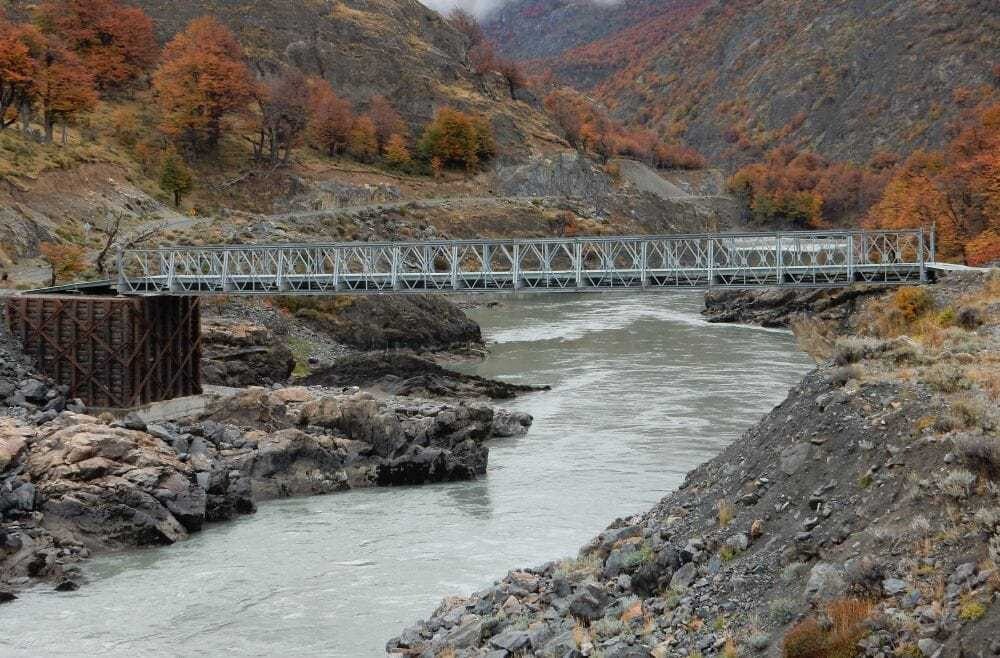 In Österreich vorgefertigt und in Chile mithilfe der Streitkräfte in wenigen Tagen errichtet.