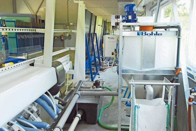 Senkt die Maschinen-Wartungskosten enorm: einer der drei Sedimentoren bei Egger Glas im steirischen Pischelsdorf.