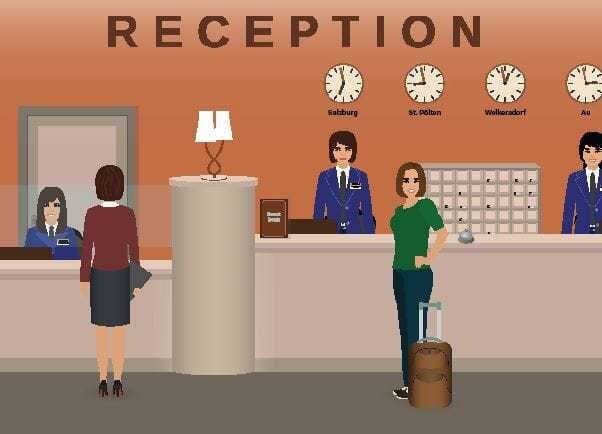 © Thinkstock Gibt es die Rezeption eines Hotels in Zukunft nur mehr virtuell?