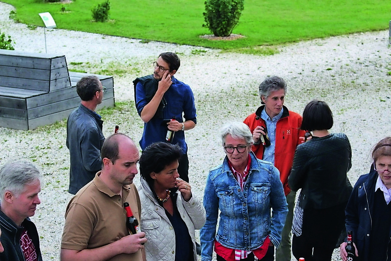 Networking inmitten der traumhaften Kulisse.