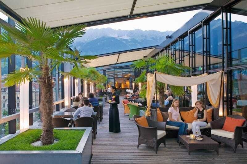 Dachterrasse im The Penz.