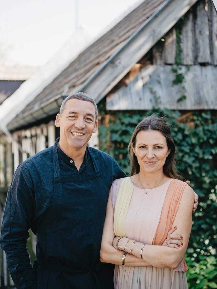© Brieftaubenkobel Alain Weißgerber und Barbara Eselböck zu Hause im Burgenland.