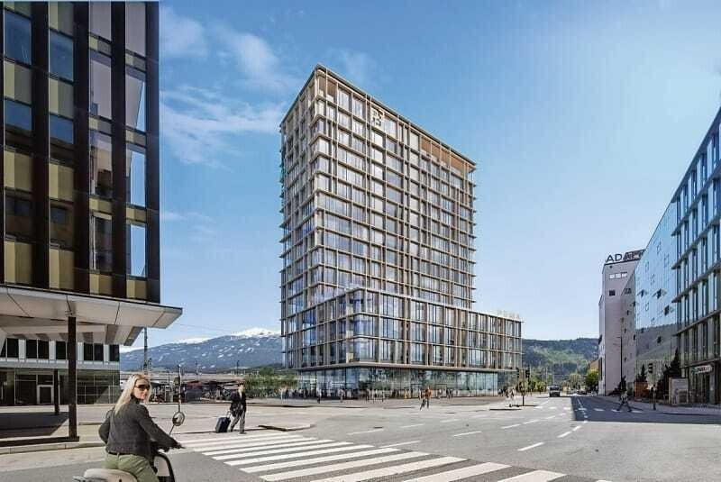 © Architekturbüro Heinlein und Zierl 220 Zimmer wird das Motel One in Innsbruck fassen. Highlight wird eine Skybar sein.