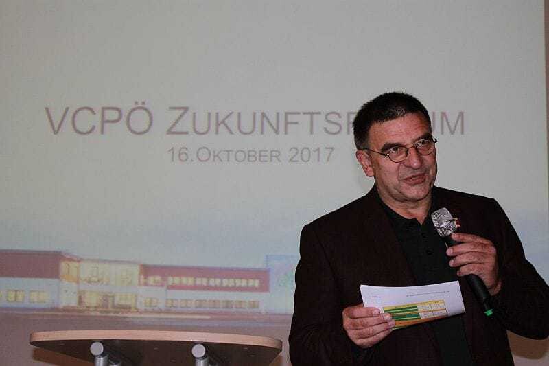 "El Presidente" Klaus W. Fischer stellte das neue Format erstmals vor.