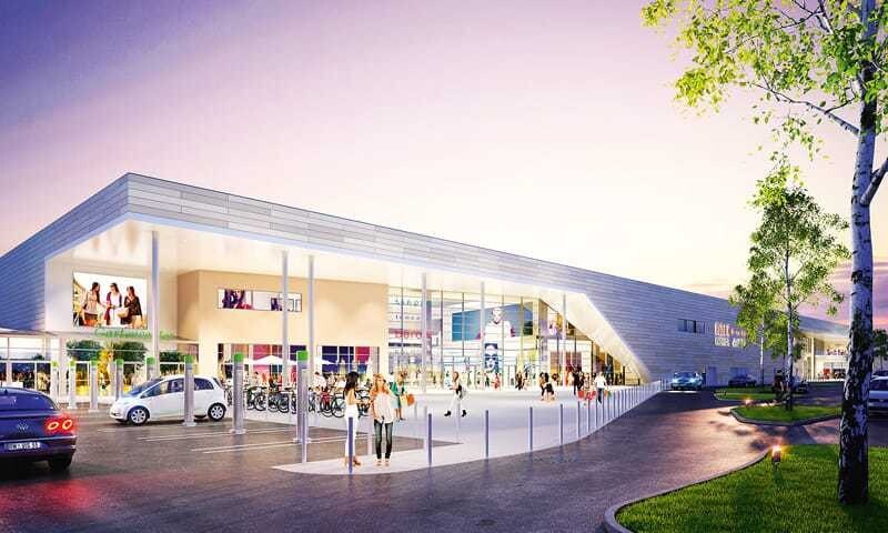 In Simmering entsteht derzeit ein Shoppingcenter mit mehr als 90 Shops.