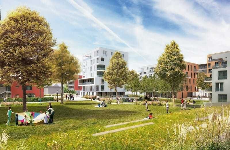 Die Strauss & Partner Development GmbH zeichnet im „Quartier Riedenburg“ unter anderem für die Errichtung von 59 Eigentumswohnungen verantwortlich.