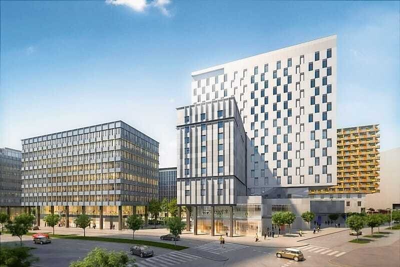 Das QBC 3 ist eines der vielen Neubauprojekte am Wiener Markt für Büroimmobilien.