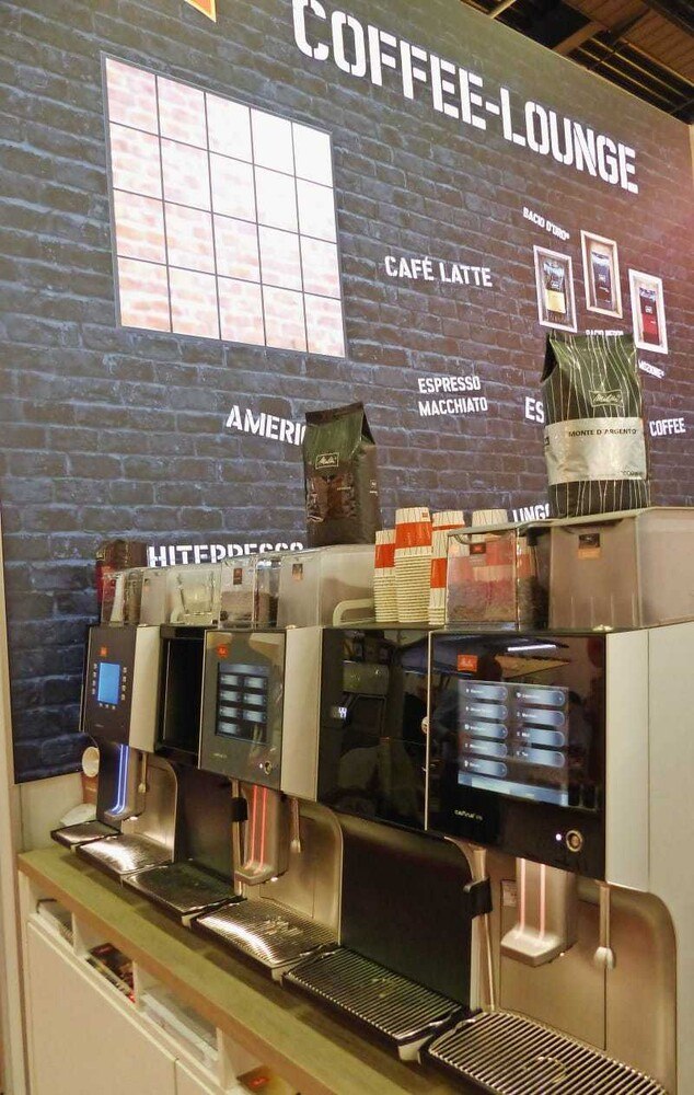 © Melitta Professional Die Range der Cafina-Vollautomaten von Melitta Professional auf der „Gast”.