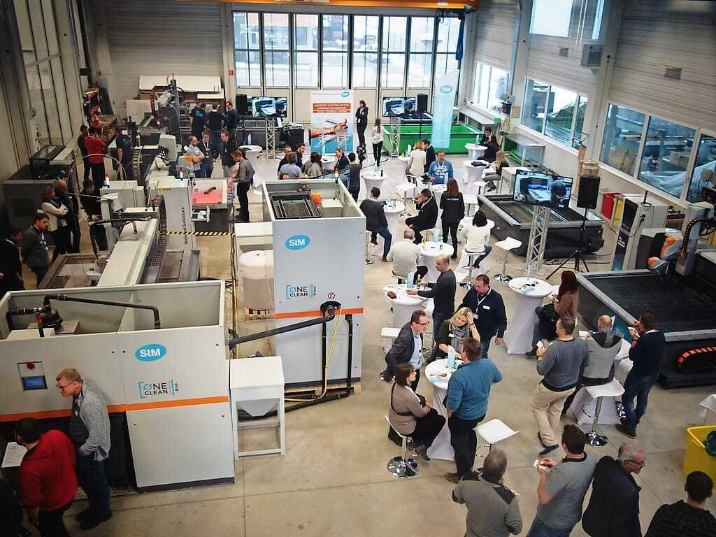 Am STM Innovationstag im Jänner 2018 gab es großes Interesse am OneClean-System.