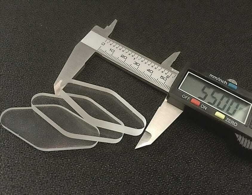 © Cerion Laser GmbH Auch ovale Bohrschnitte sind mit dem Laser möglich