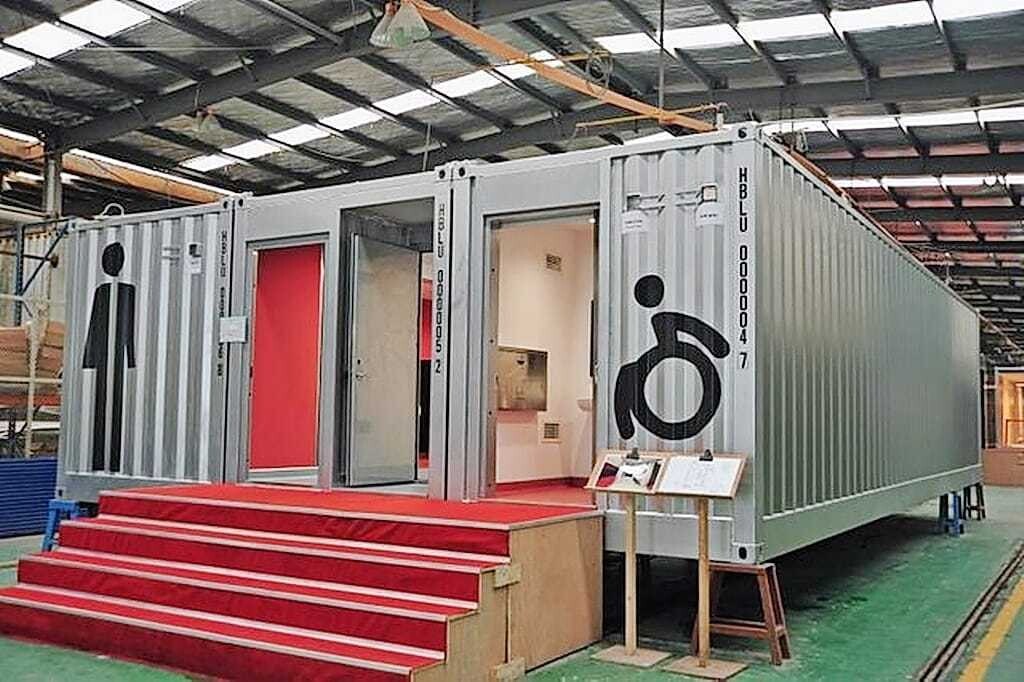 Mustercontainer mit Funktion.