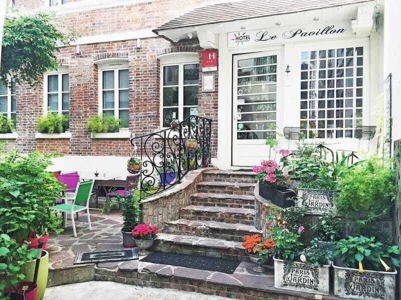Keine Spur von Öko-Chic: Das Le Pavillon in Paris.