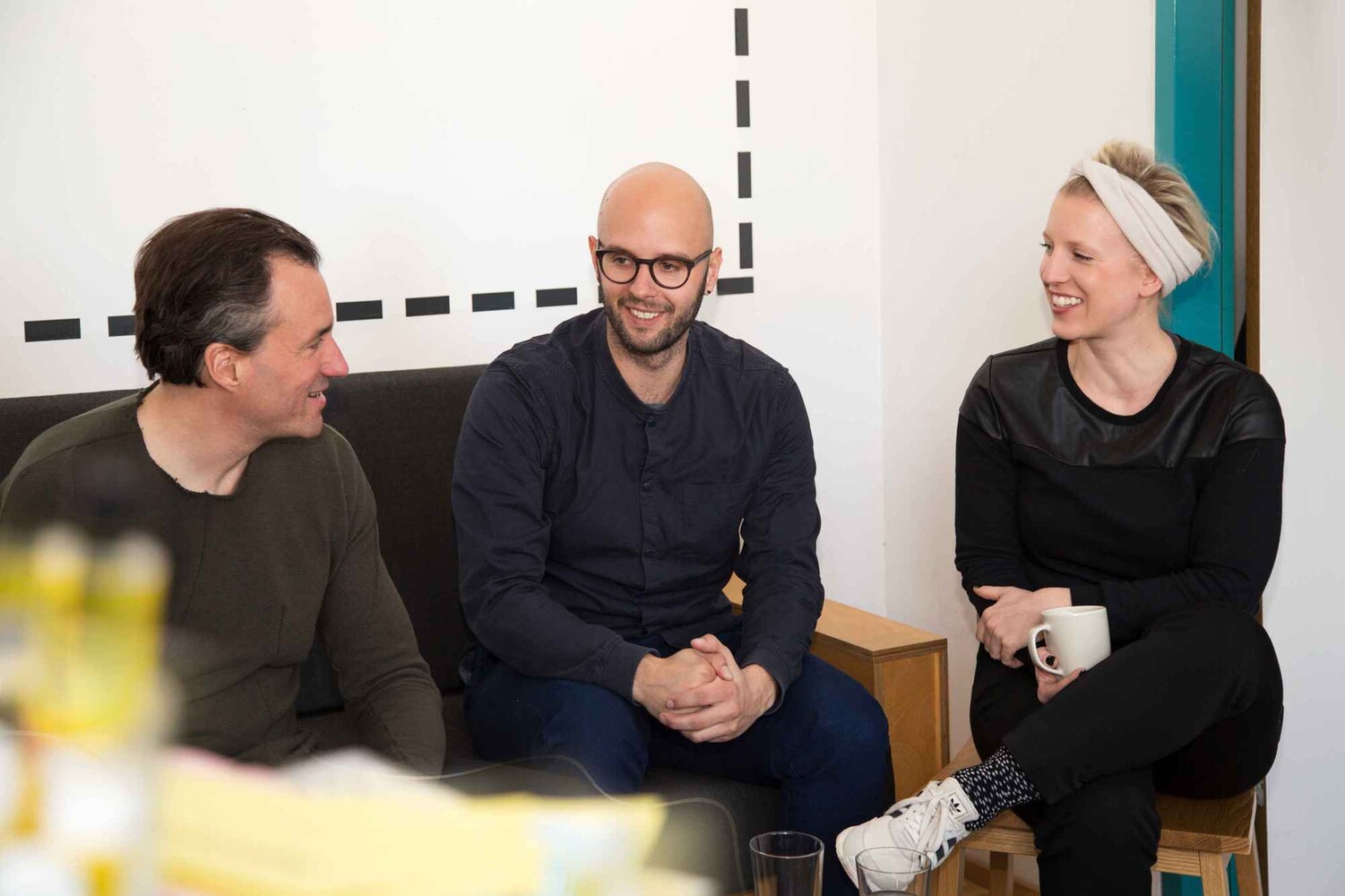 Unterstützen Betriebe auf der Suche nach Kooperationen mit der Kreativwirtschaft: Das Team der Creative Region mit Patrick Bartos, Georg Tremetzberger und Verena Kroupa (v.l.).