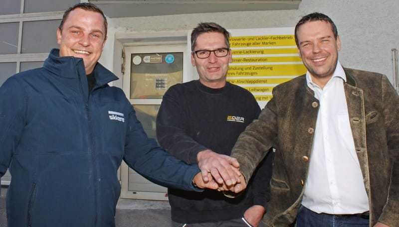 Jürgen Leitner, Thomas Eder und Daniel Kapeller (v. l.)