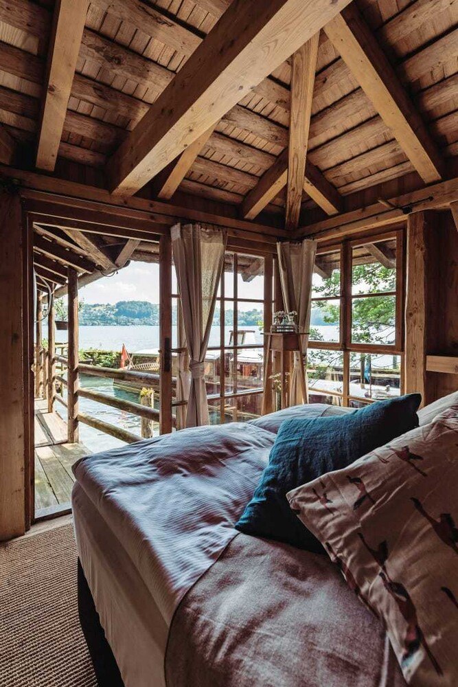 Eine der Top-Locations: Das alte Bootshaus in Luzern – betrieben vom Seehotel ­Kastanienbaum.