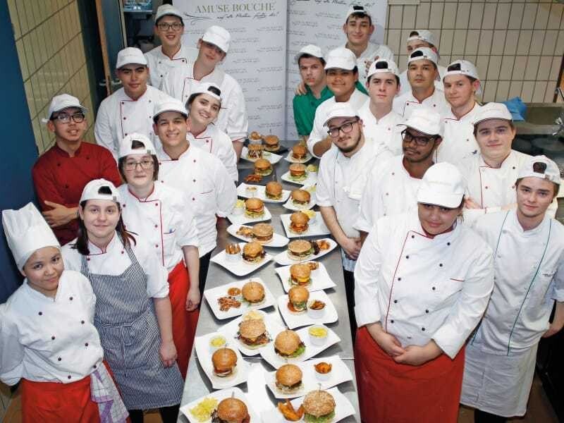 Das Finale des Wiener-Gastro-Burger-Wettkampfs 2019 steigt am 29. Mai in der Berufsschule Längenfeldgasse.