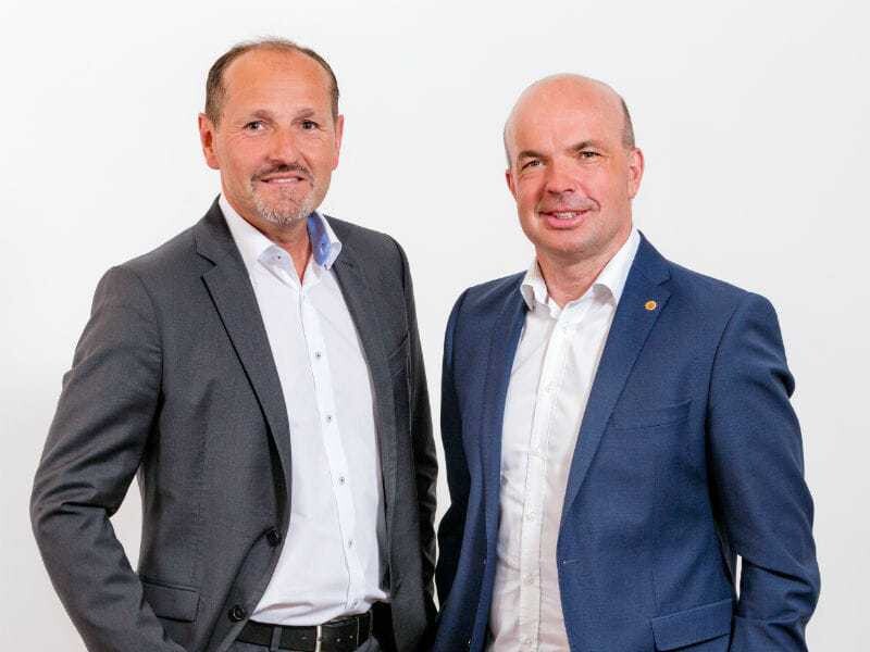 Martin Forster (li.) unterstützt und Bernhard Prosser in der Geschäftsführung.