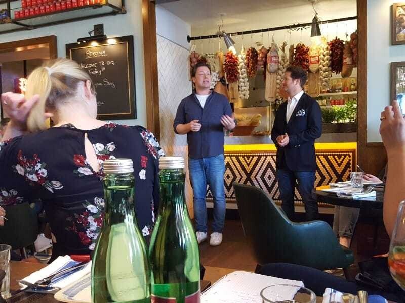 Damals war alles noch in Ordnung: Jamie Oliver im Rahmen seines Wien-Besuchs im April 2018.