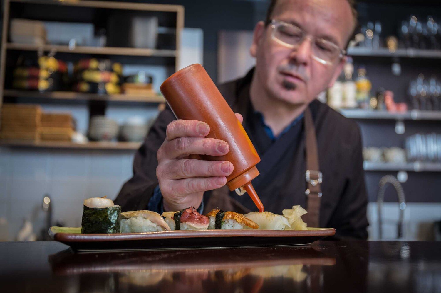 Küchenchef Wolfgang Krivanec.