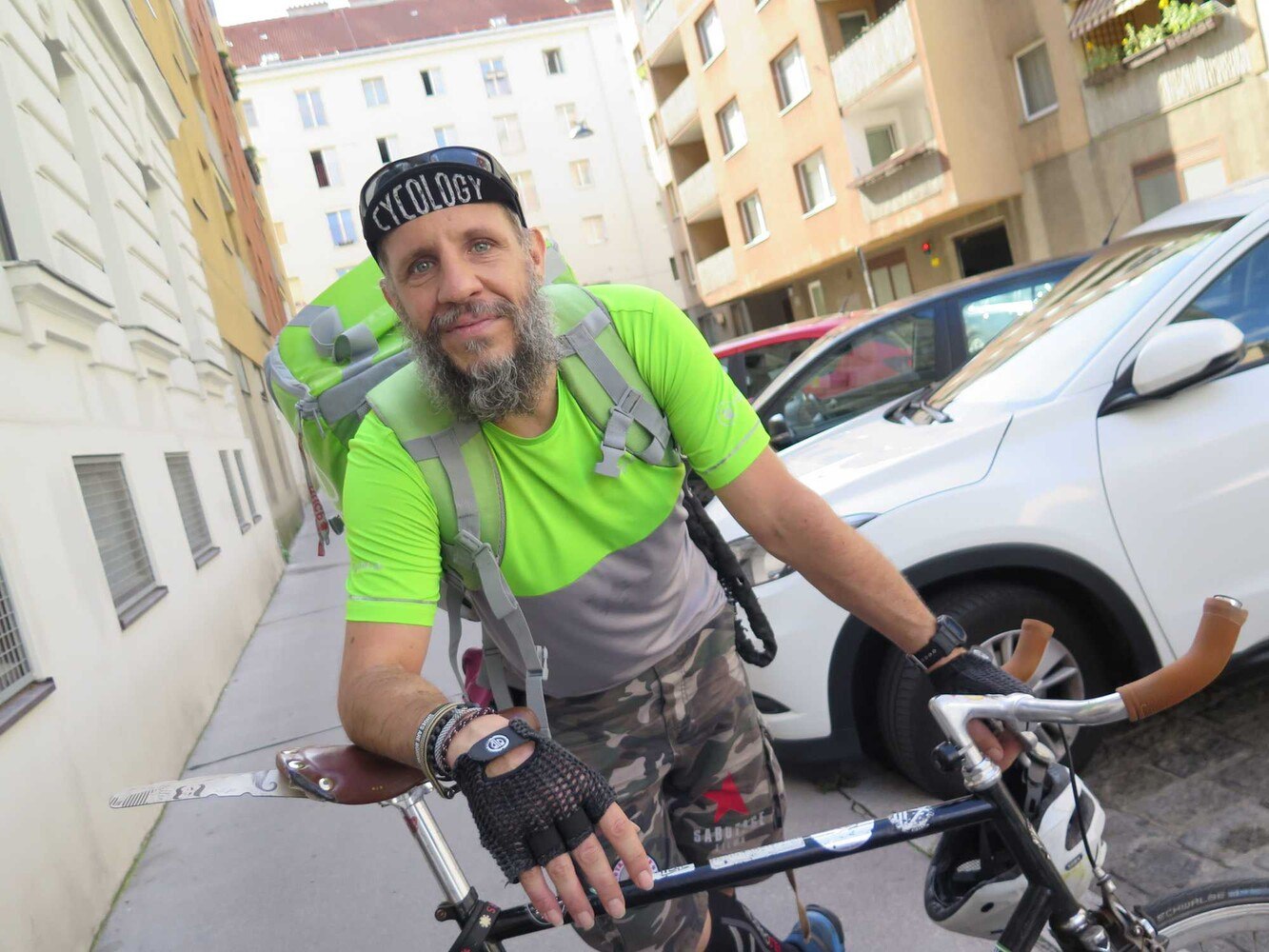 © Nutz Senior Rider François stand dem Autor zur Seite.