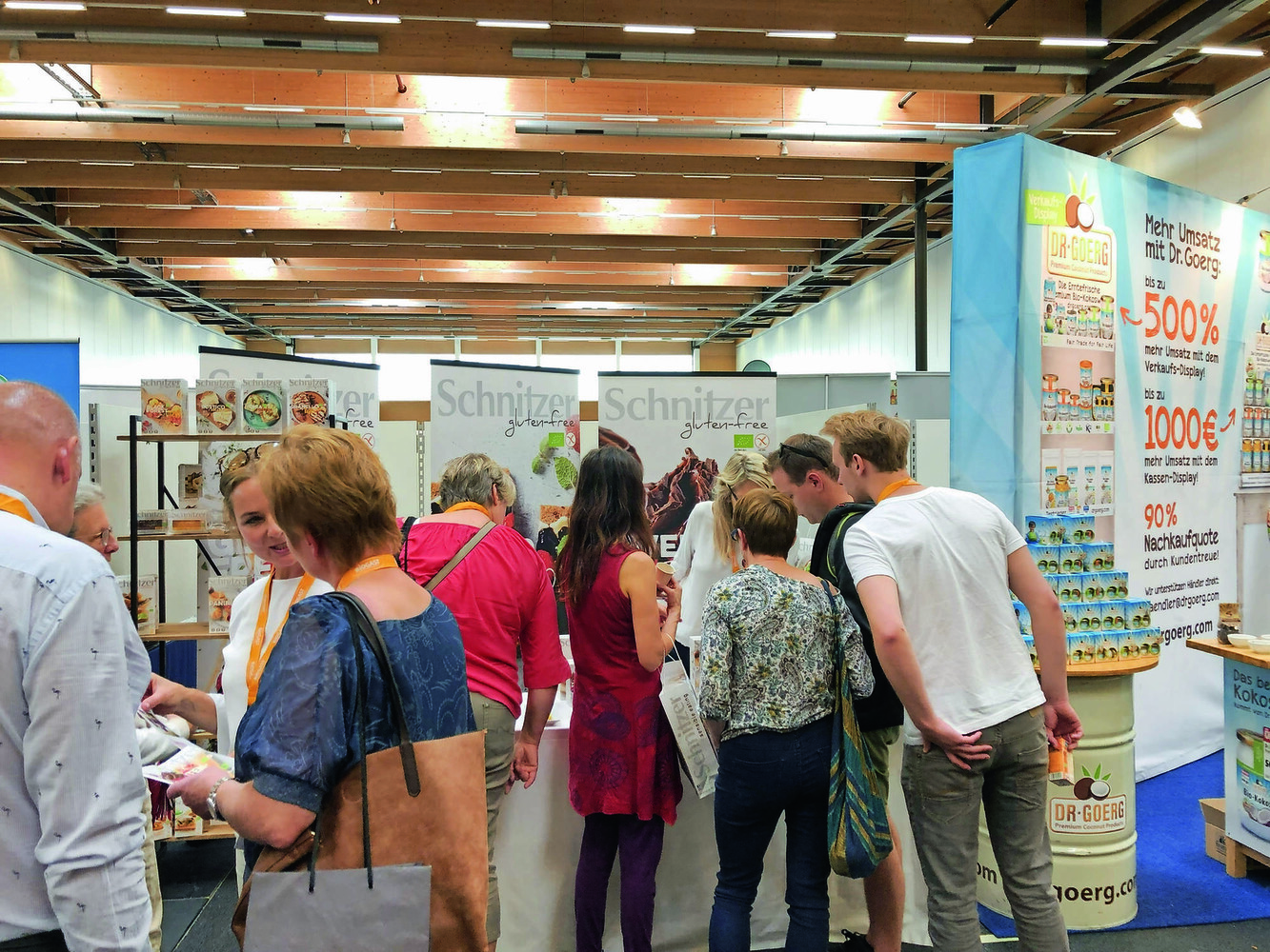 © Vierich Reichlich Betrieb auf der Biogast-Messe in Wels.
