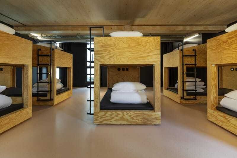 So schaut's aus: Mehrbettzimmer "Together" mit bis zu 10 Betten.
