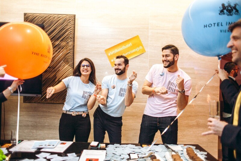 So geht Recruiting heute: Die Marriott Hotels in Wien wollen zeigen, dass sie coole Arbeitgeber sind.