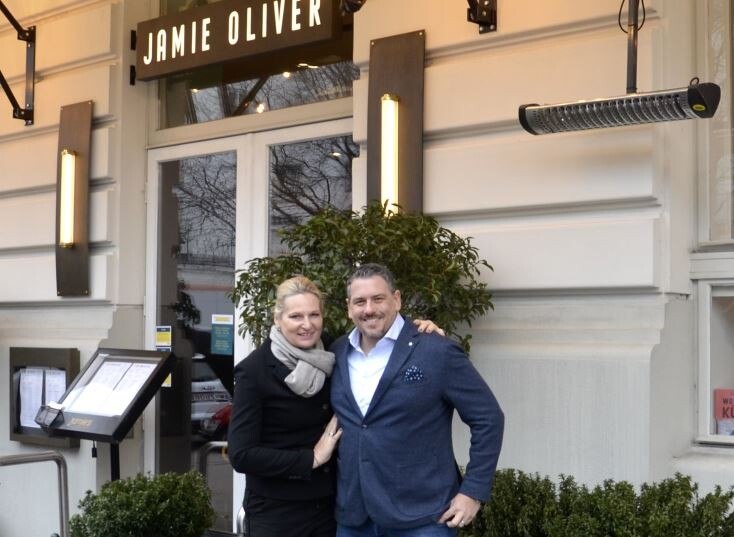 © danberg&danberg. Die Huths übernehmen das Jamie Oliver-Restaurant in Wien.