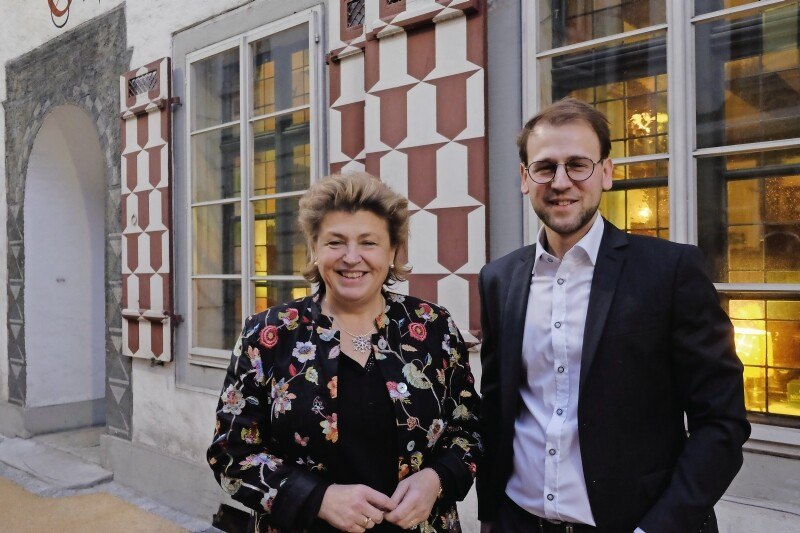 © Thomas Vierich Wirtin Andrea Kinz und ihr Sohn Hubert leiten das Wirtshaus.