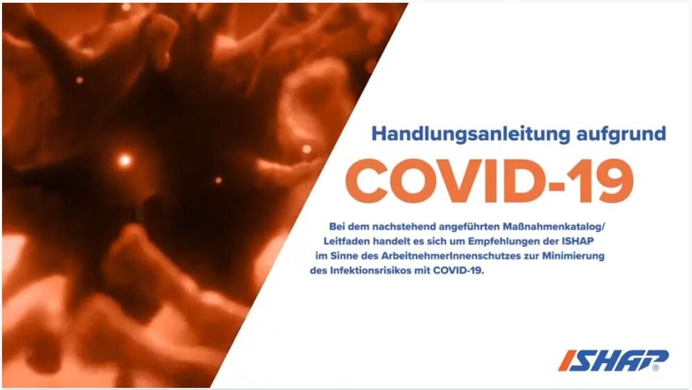 © Ishap Ishap hat ein Covid-19-Sicherheitsvideo für alle heimischen Baustellen produziert.
