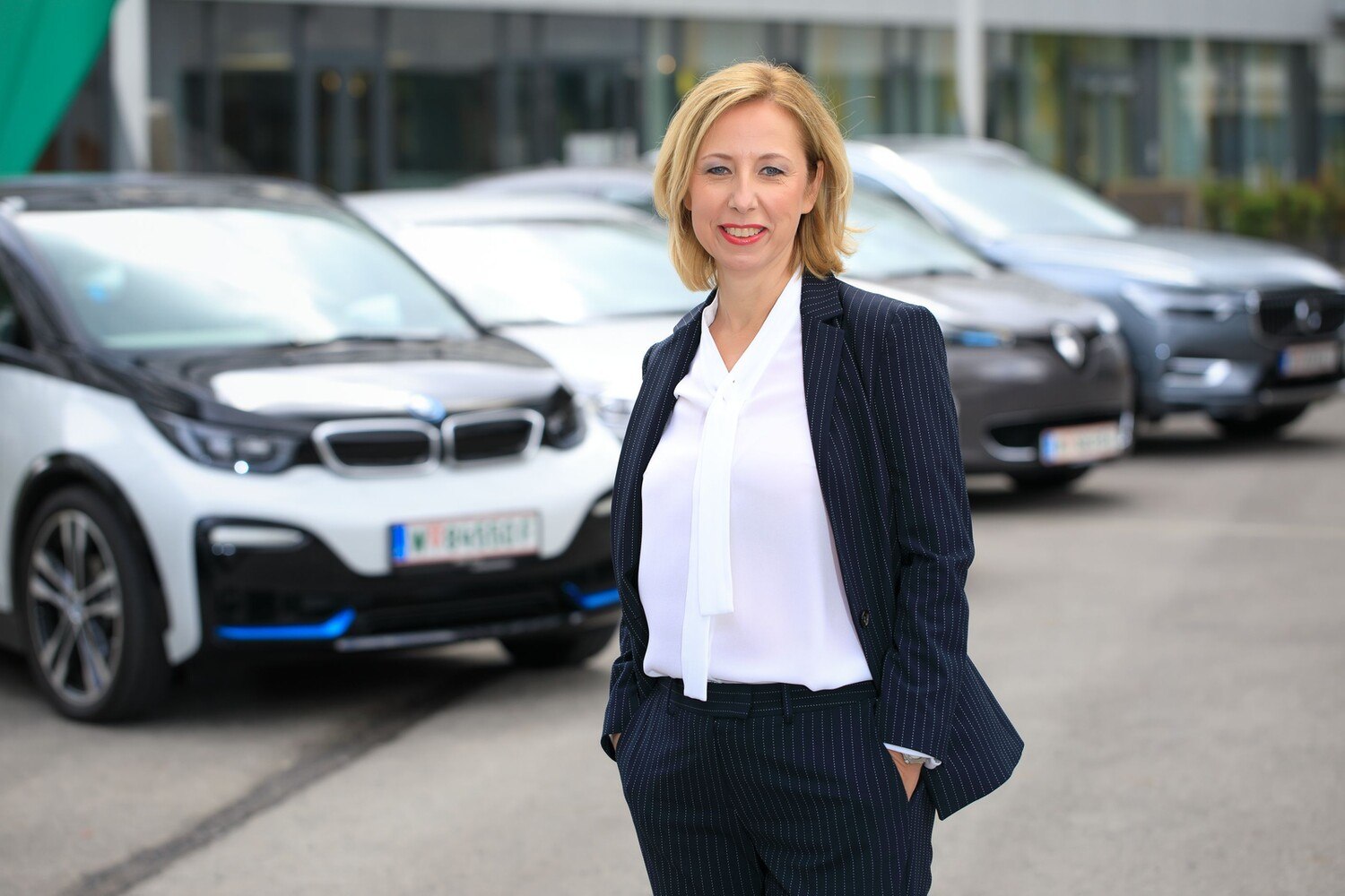 "22 Prozent der Unternehmen haben bereits E-Autos im Einsatz, in den nächsten drei Jahren sollen es über 40 Prozent werden", meint Brigitte Becksteiner-Bichler, Commercial Director von Arval Austria.