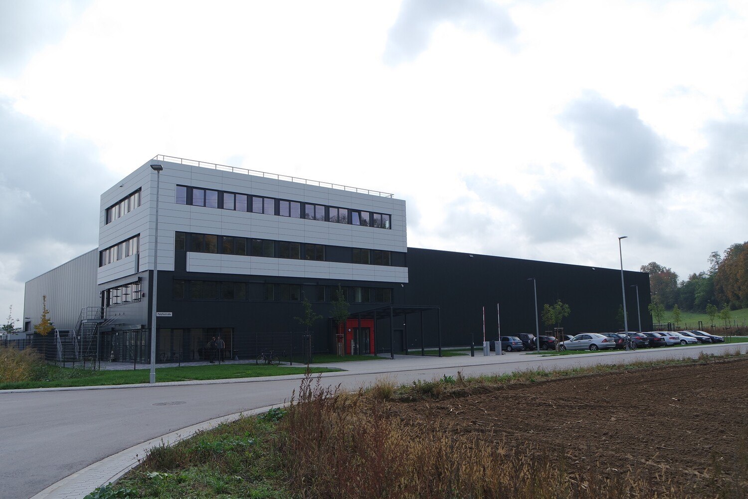 Das erst 2015 neu errichtete Werk der Polyfin AG im deutschen Meckesheim.