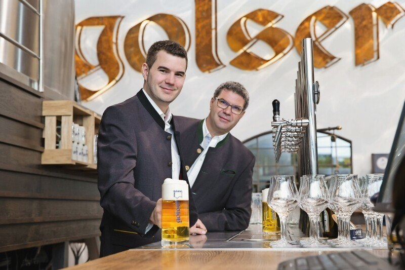 Sohn Markus hat die Brauerei mittlerweile von Vater Harald übernommen.