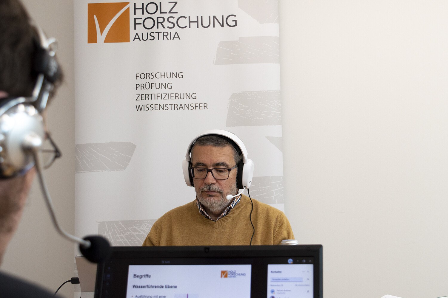 Der zweite Seminartermin am 4. November wurde von Dipl-HTL-Ing. Peter Schober und DI Sylvia Polleres online durchgeführt.