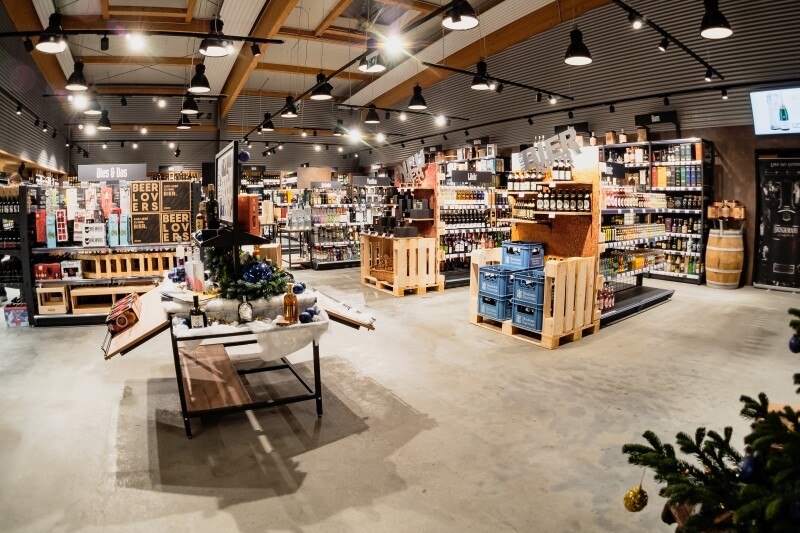 Schick: Industrial Style im neuen Ammersin Flagshipstore in Klosterneuburg.