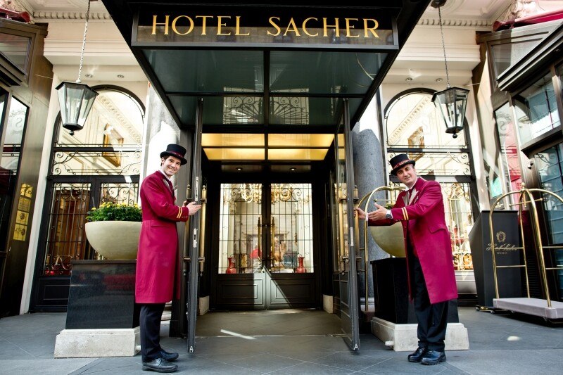 © Hotel Sacher In schwierigen Zeiten zumindest ein kleiner Trost: Sacher Hotels holen den HR Excellence Award .