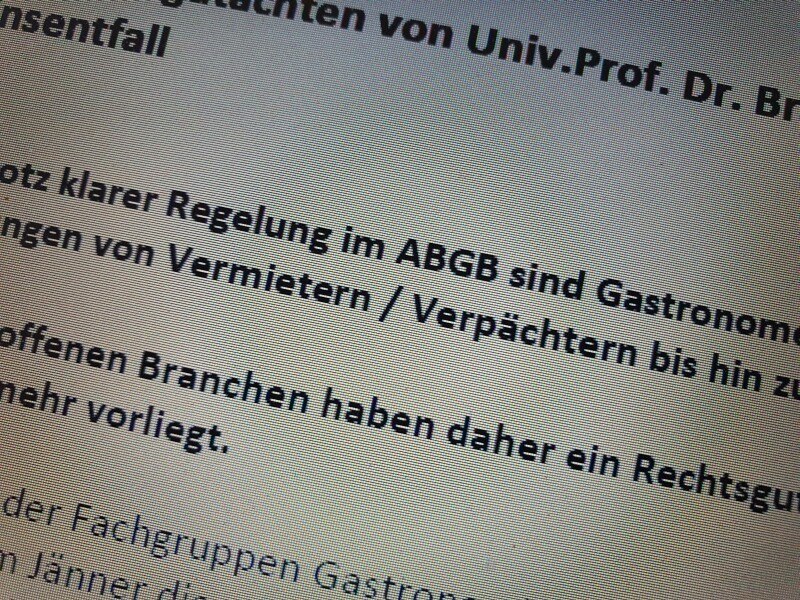 Hoffnung: Das aktuelle Rechtsgutachten können Mitglieder bei der Fachgruppe anfordern.