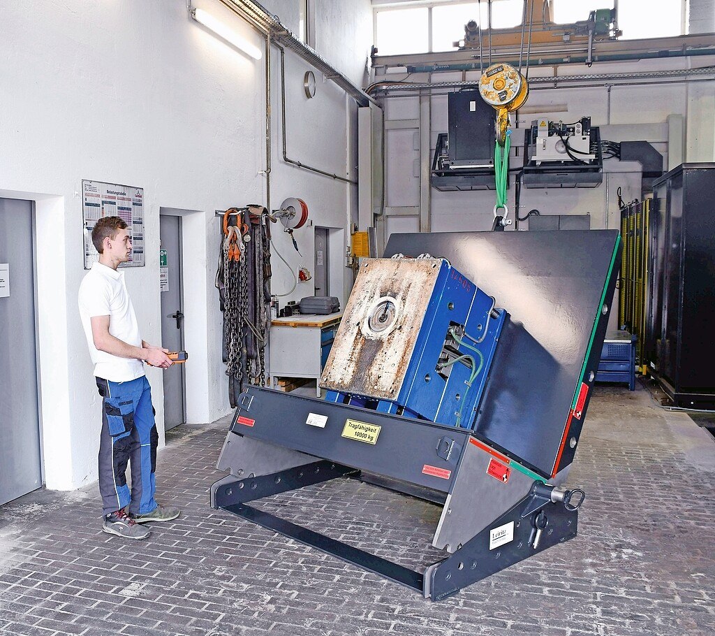 Tool Mover in Aktion ohne eigenen Antrieb