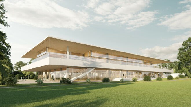 Die neue Volksschule in Anif (Salzburg)