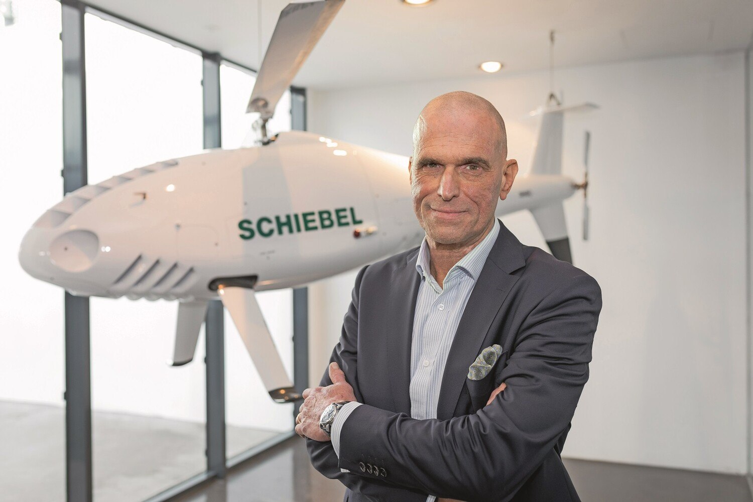 Hannes Hecher, CEO Schiebel