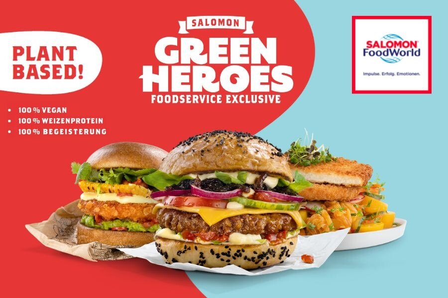 © Salomon Foodworld Ab sofort erhältlich: Vegane Varianten der Salomon-Bestseller.