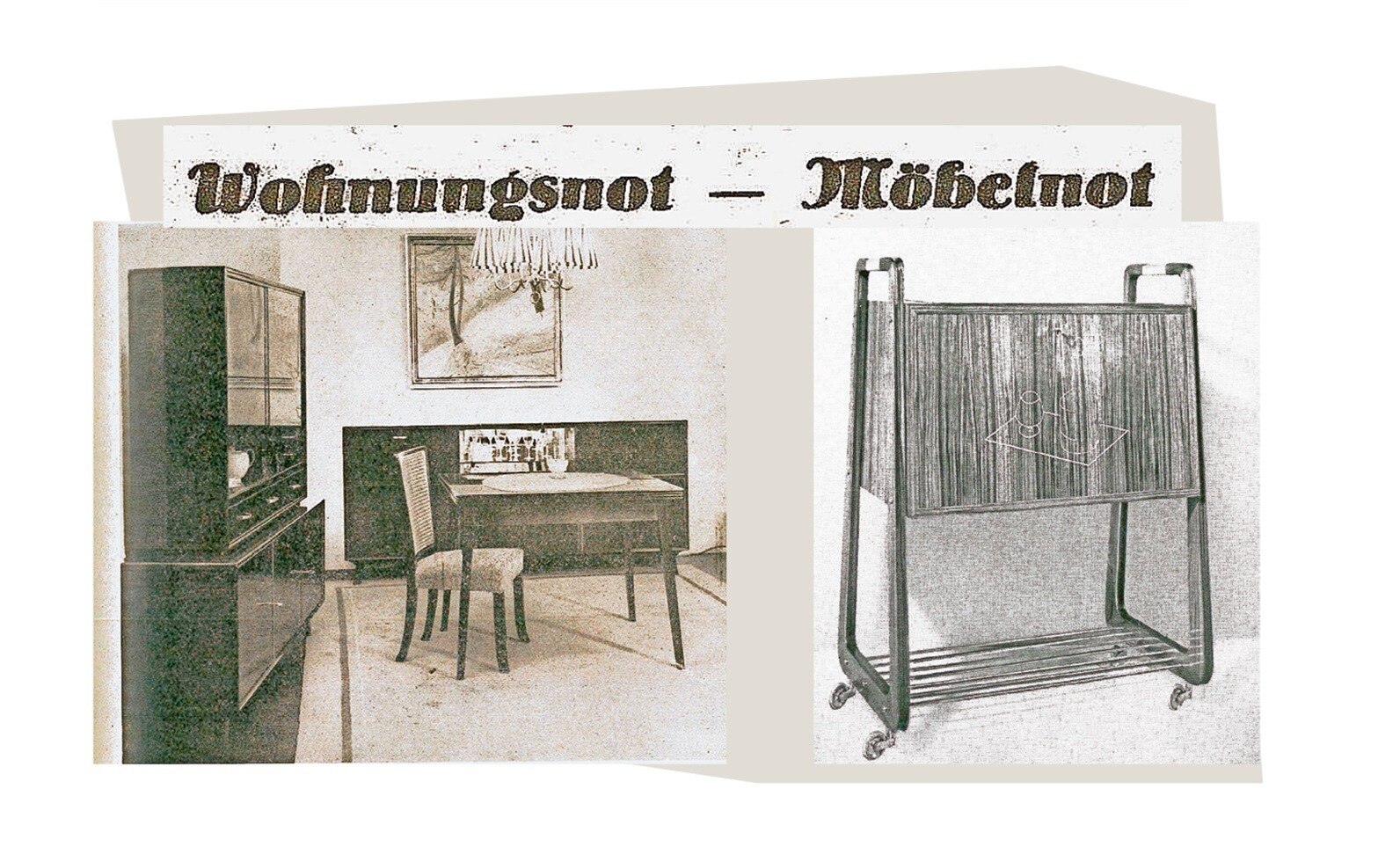 © Tischler Jorunal Magazin-Ausschnitte des Tischler Journals aus den 50er Jahren.